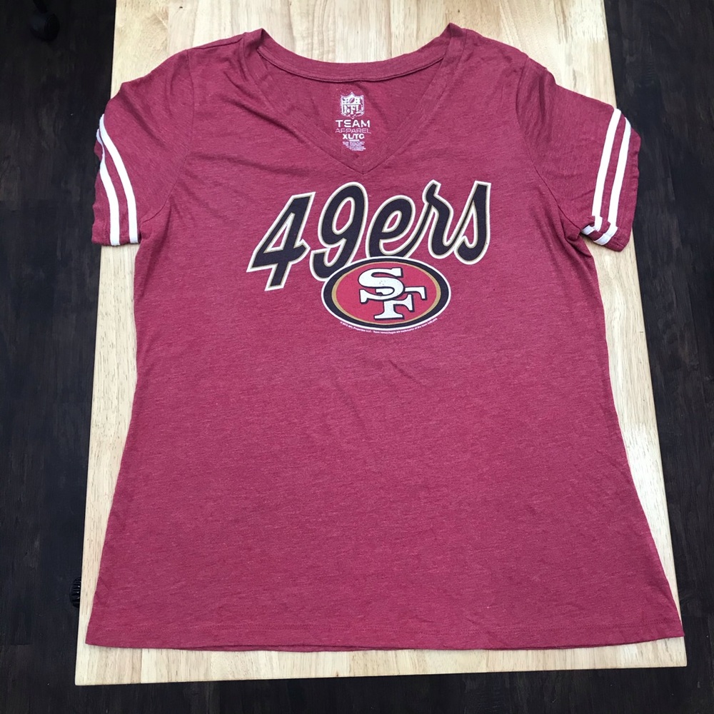 Women’s San Francisco 49ers Jersey Tee